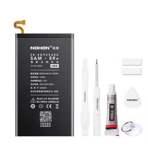 NOHON Phone Battery For Samsung S20 S21 S20Plus S10 S10Plus S9Plus Note S10E S9Plus S8 S8Plus S7 Edg