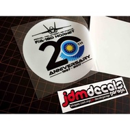 TUDM / RMAF FA-18D Hornet 20th Anniversary Car Windscreen Decal Sticker