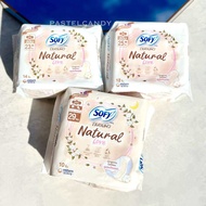 SALE🔥แท้💯% [เลือกความยาวด้านใน] Sofy โซฟี ถนอมผิว เนเชอรัล เลิฟ สลิม 23-35 ซม. Tanompew Natural Love