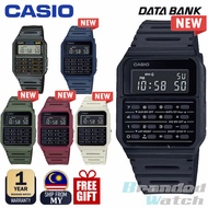 CASIO CA-53WF-1B CA-53WF 100% ORIGINAL MAN VINTAGE CALCULATOR DATA BANK WATCH JAM ORI CASIO JAM CASI