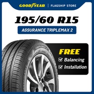 Goodyear 195/60R15 Assurance TripleMax 2 Tyre (Worry Free Assurance) - Persona / Citra / Carens