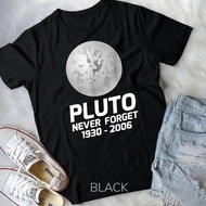 Pluto Never Forget T-Shirt, Space Astronomy Dwarf Planet Unisex T-Shirt