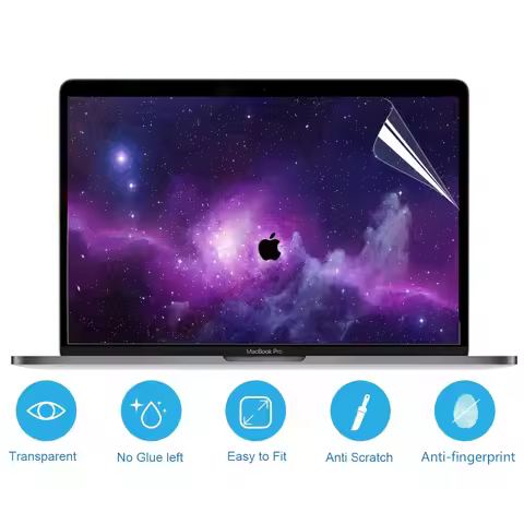 For Apple Macbook Pro 15 2016 2018 Touch Bar A1990 A1707 Crystal Clear Lcd Screen Guard Film Screen 