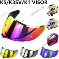 New K5 Helmet Visor for AGV K1 K3SV AGV K5 Capacete Lens Shield Full Face Motorcycle Helmet