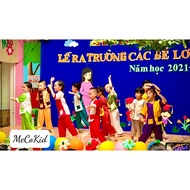 PERFORMANCE ITEMS - BA BA COSTUME, farmer clothes for children, farmer clothes