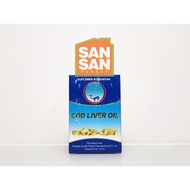 Cod Liver Oil Cap Whale 100 capsules - fish Oil supplement