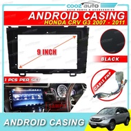 Honda CR-V CRV G3 2007 - 2011 Car Android Casing Dashboard Audio Android Player Casing Radio FM Plug