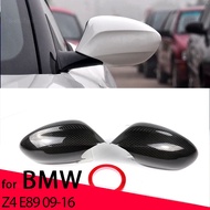 Real Carbon Fiber Rearview Side Mirror Covers For BMW Z4 E89 sDrive18i 20i 23i 28i 30i 35i sDrive35i