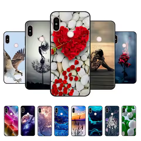 For Xiaomi Redmi Note 5 Pro Case Silicon Shockproof Back Cover Phone Case for Xiaomi Redmi Note 5 no