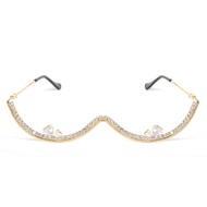Diamond Cool Glasses Chain Blogger Exaggerated Rhinestone Glasses Decorative Chain Accessories 5.31