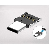 BSMMall- Plug Connection OTG Port Adapter Data Connector USB Type C to USB 2.0 OTG Smartphone Flash 