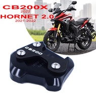 For HONDA CB200X cb200x HORNET 2.0 2021 2022 Kickstand Foot Side Stand Extension Base Enlarger Plate