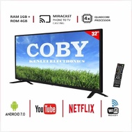 COBY^pg+32&KO#Slim)ii}LED>Py}TV>KK}Black>pu}SMART>tT}TV>jj}/ LED TV On Sale 32 Inch FHD MONITOR Fla