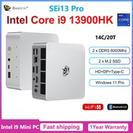 Beelink SEi13 Pro Mini PC Core I9 13900HK 32GB DDR5 M.2 Pcie 4.0 X4 1TB SSD Triple Display Wifi6 BT5