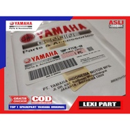 YAMAHA EMBLEM STICKER TOOLBOX COVER RX KING 2003 GOLD SE ORIGINAL YAMAHA YGP 5BP-F153E-60Original