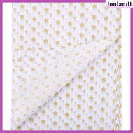 luolandi 20 Sheets Gift Packing Paper Christmas Present Wrapper Wrapping Origami Unique Package Dot Bouquet Tissue