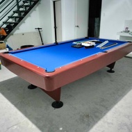 1 SET PUYAT FULLY REFURBISHED STANDARD SIZE BILLIARD TABLE/LAMESA NG BILYARAN/BILLIARD ACCESSORIES