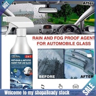 Car Car Windshield Anti Fogging Spray Agent Car Glass Waterproof Coating Cleaner Agent Liquid Anti Fog Rain Repellent Spray 60ml