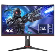 MONITOR AOC C32G2ZE ขนาด 31.5 VA CURVED Gaming monitor0.5ms1920x1080 240Hz จอมอนิเตอร์ C32G2ZE On