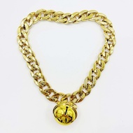 Lock Dog Chain French Bulldog Pitbull Collar Pet Dog Collar Cuban Chain Dog Chain Dog Colla MN