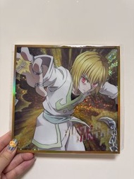 Hunter x hunter 盲抽壓克力色紙 card