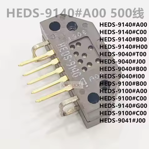 HEDS-9140#A00 HEDS-9100#B00 heds-9040#T C00 I00 E00 F00 J00 G00 H00 Optical encoder sensor 500ppr 10