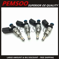 4X Fuel Injector For volkswagenPASSAT B6 06F906036A 0261500020 06F906036F 0261500037 06F906036G 0261