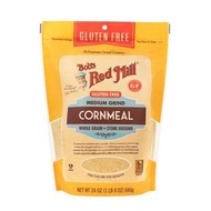 Bob’s Red Mill Gluten Free Medium Grind Cornmeal 無麩質 中等研磨粟米麵粉 24oz / 680g【039978024725】