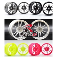 【READY STOCK】1/10 Rc Drift Wheel RêveD RW-UL12K6/W6/M6【1/10 Drift Wheel“UL12”】offset 6mm 2pcs/pack