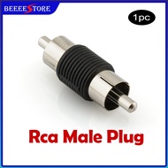 RCA Male Plug to RCA Male Plug Adapter AV Audio Video RCA Adaptor Join