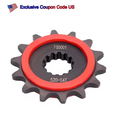 Motorcycle 21510 14T Front Sprocket Chain Wheel For Kawasaki KLX250 For YAMAHA XT660R XT660ZA MT-03 