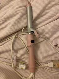 SALONIA 25mm捲髮棒 粉色 秋冬限定