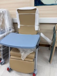 成人 護理 後躺有輪高背椅