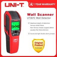 UNI-T UT387C Wall Scanner Detector Non Ferrous Metal Stud Finder AC Voltage Live Wire Wood Detect Co
