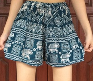 กางเกงขาสั้น กางเกงลายช้าง กางเกงช้าง กางเกงช้างขาสั้น ผู้ชาย/หญิง Shorts Women/ Shorts elephant/Elephant pants