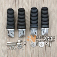 Motorcycle Front Rear Footrests Foot pegs For Yamaha FZ400 FZ600 FZS600 FZS1000 FZ1000 FZ-8 FZ8 FZ6 