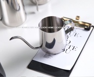 กาดริปกาแฟ กาดริป สแตนเลส สีเงิน 250ml/350ml/600ml Stainless Pour-over Coffee Drip Pot