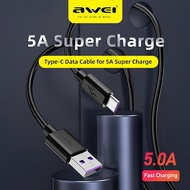 Awei CL-113T 0.3m 30cm 5V/5A Quick Super Type-C Powerbank Cables