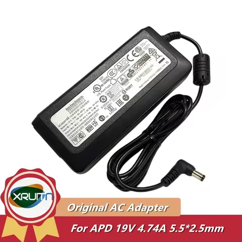 For Intel NUC APD 90W New AC Power Supply Adapter Mini PC Charger 19V 4.74A 90W DA-90C19 DA-90J19 NB