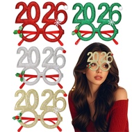 Wellb Novelty Funny Glasses Christmas Glasses Frames Decorative Glasses 2026 Christmas Eyeglasses No