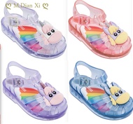 ❈✤ 2022 Girls Summer Sandals Jelly SHOES GIRLS Cloudy Cute Beach Shoes Children Sandals Cute Cartoon Baotou Jelly Shoes Girls