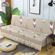 Foldable Sofa Cover Non-slip Sofa Cushion Sofa Bed cover Single Double person sofa cover of 1/2/3/4 seats waterproof sofa slips Fresh and simple style