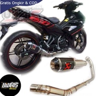 Exhaust Y15 Y15ZR Exhaust y15 y15zr Akrapovic full system