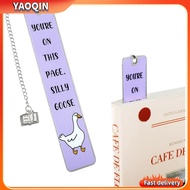 Stainless Steel Silly Goose Bookmark Silly Stainless Steel Bookmark Novelty Cute Funny Animal Bookma