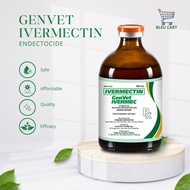 UNIVET GENVET Ivermectin 10ml/100ml
