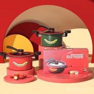 Micro Pressure Cooker Factory High-End 3.5L Multifunctional Gift Non-Stick Pot Opening Celebration S
