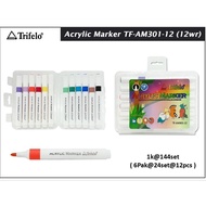 Acrylic Marker Trifelo TF AM-301-12/ TF AM-302-24 Acrylic Marker Trifelo 12w/ 24w