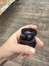 黑色無線入耳式耳機
