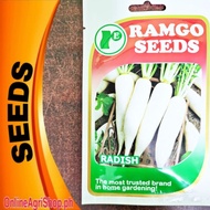 RADISH SEEDS IMPROVED VALIANT 25 GRAMS (RAMGO)