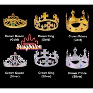 RATU Queen and King Crown/Crown King/Crown Queen/Crown Prince